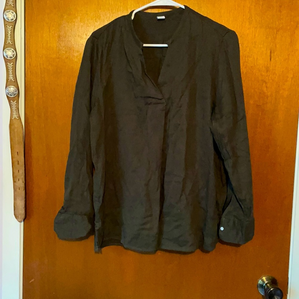 Olive green long sleeve